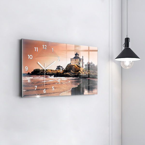 Vízszintes üvegóra Sherman-part