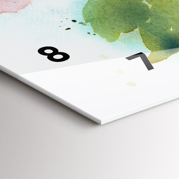 Vízszintes üvegóra A természet vizualizálása