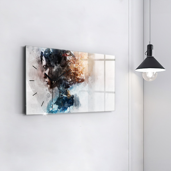 Vízszintes üvegóra A Múlt A Fej hátsó részében