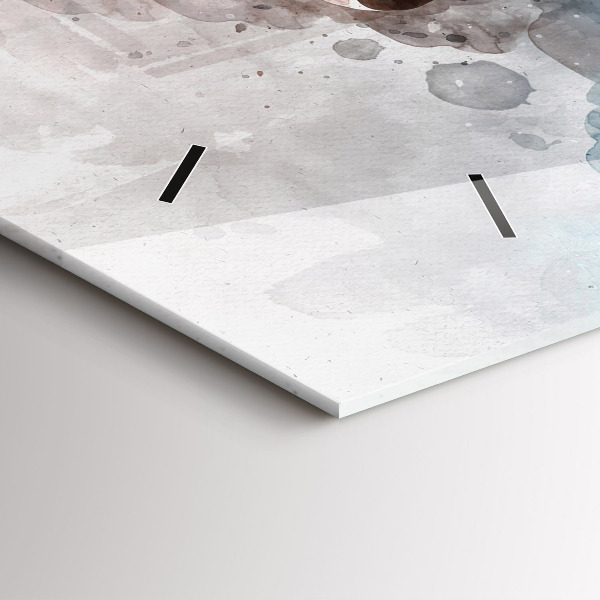 Vízszintes üvegóra A Múlt A Fej hátsó részében