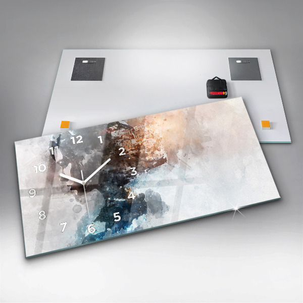 Vízszintes üvegóra A Múlt A Fej hátsó részében