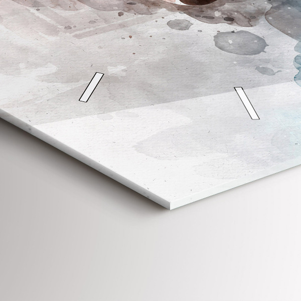 Vízszintes üvegóra A Múlt A Fej hátsó részében