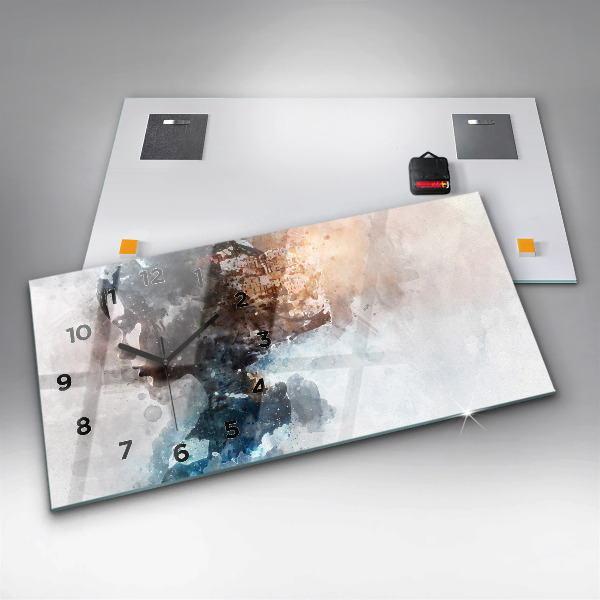 Vízszintes üvegóra A Múlt A Fej hátsó részében