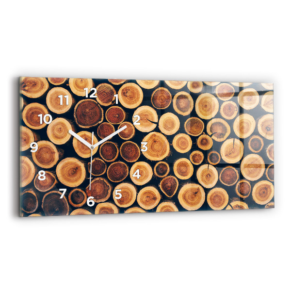 Vízszintes üvegóra Faipari