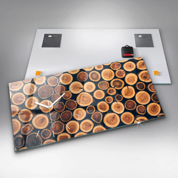 Vízszintes üvegóra Faipari