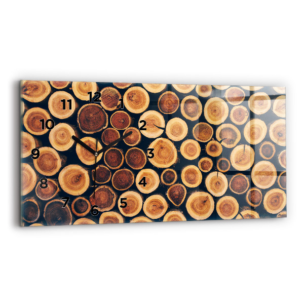 Vízszintes üvegóra Faipari