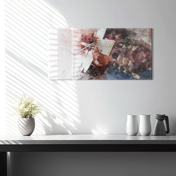 Vízszintes üvegóra Gitár vizualizáció