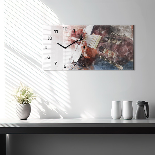 Vízszintes üvegóra Gitár vizualizáció