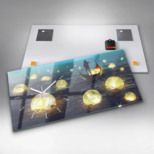 Vízszintes üvegóra Absztrakció