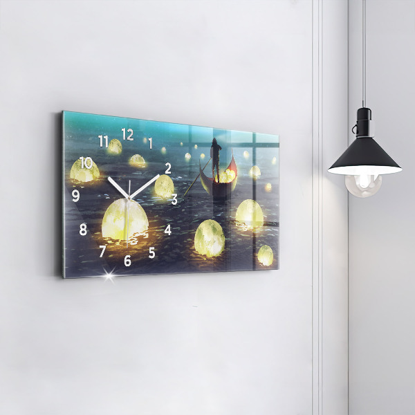 Vízszintes üvegóra Absztrakció