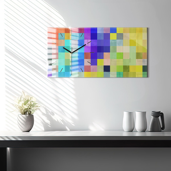 Vízszintes üvegóra Négyzetek összetétele