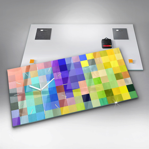 Vízszintes üvegóra Négyzetek összetétele