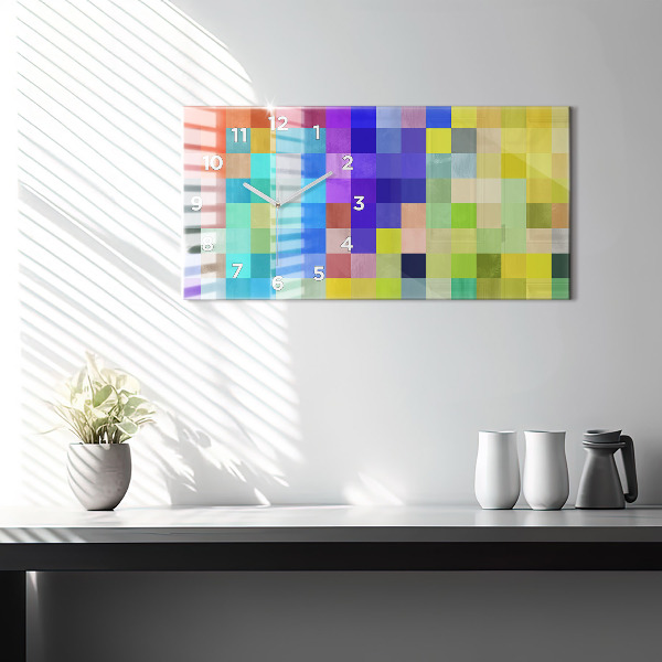 Vízszintes üvegóra Négyzetek összetétele