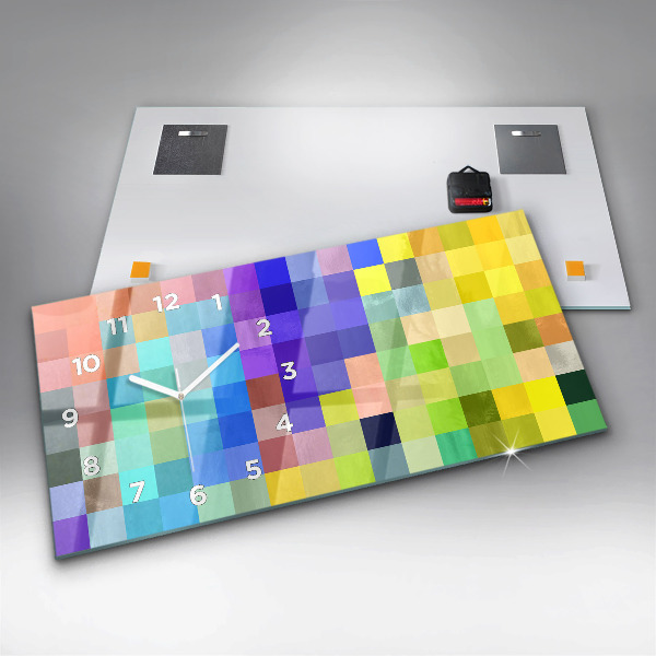 Vízszintes üvegóra Négyzetek összetétele