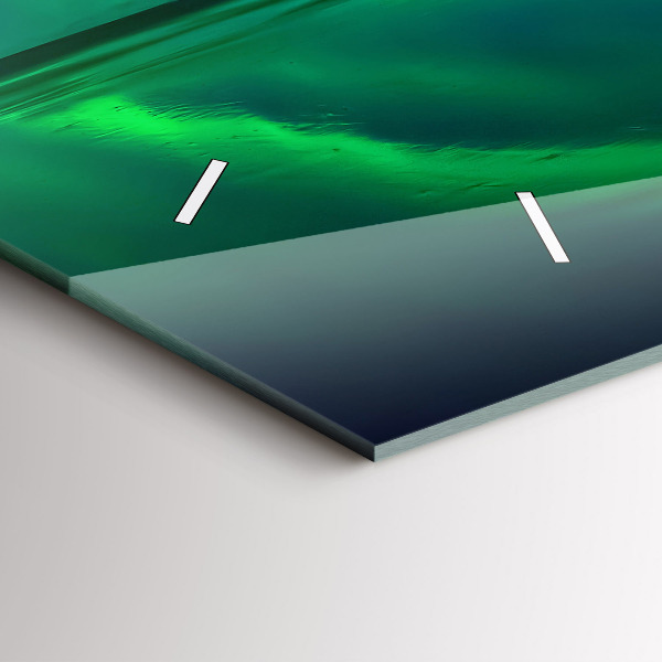 Vízszintes üvegóra Északi fény