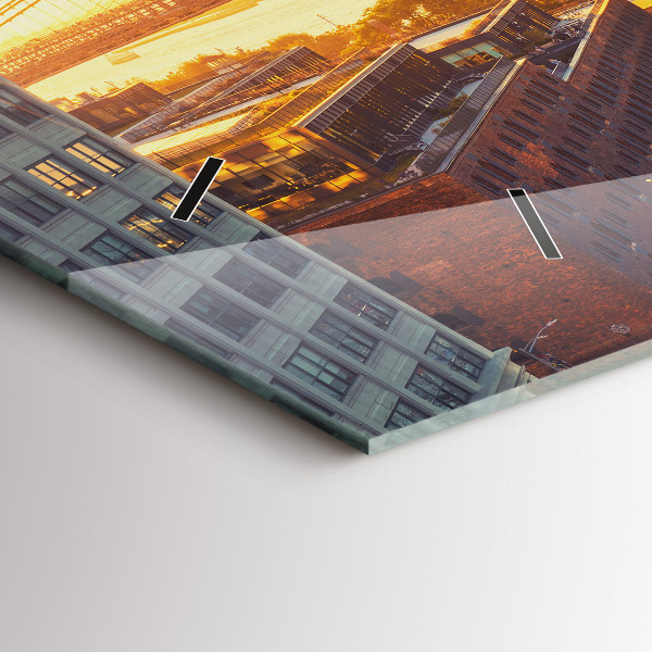 Vízszintes üvegóra New York Manhattan