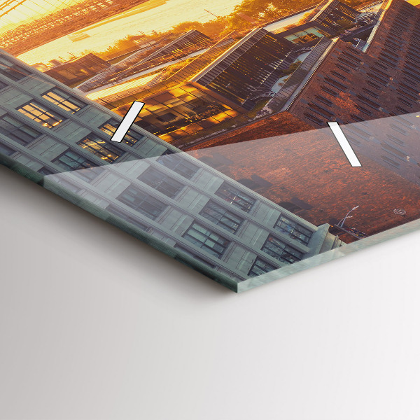 Vízszintes üvegóra New York Manhattan