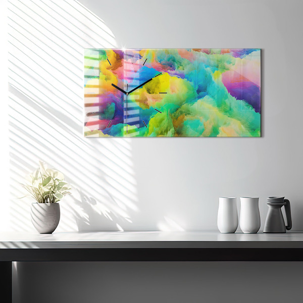 Vízszintes üvegóra Fraktál textúra