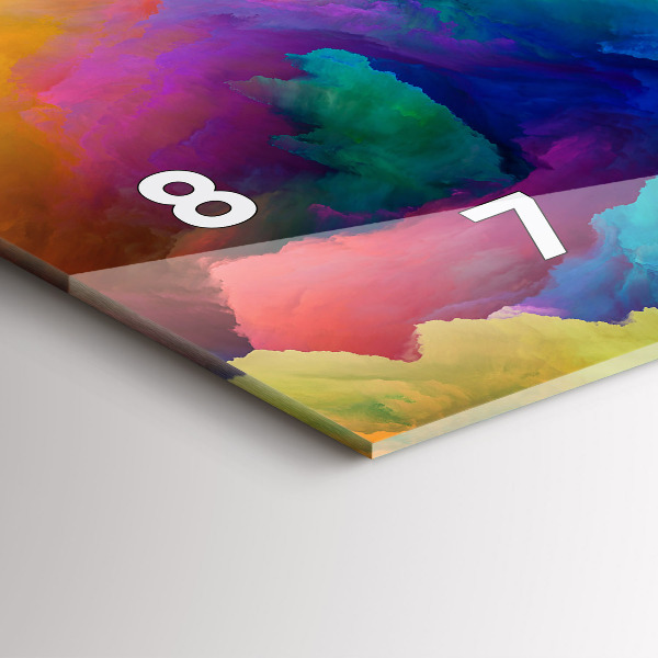 Vízszintes üvegóra Fraktál textúra