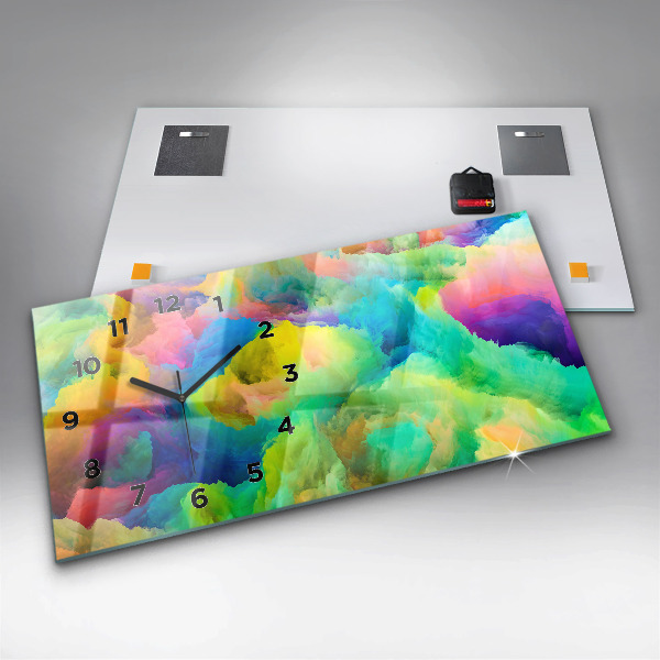 Vízszintes üvegóra Fraktál textúra