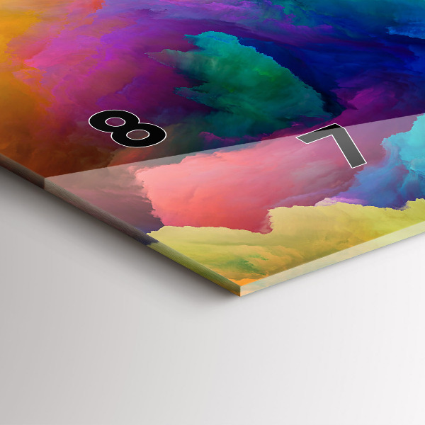 Vízszintes üvegóra Fraktál textúra