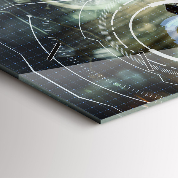 Vízszintes üvegóra Katona fegyverrel