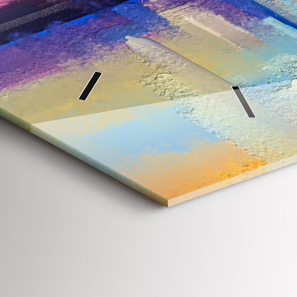 Vízszintes üvegóra Tengeri tájkép