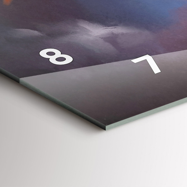 Vízszintes üvegóra Szárnyú fiú