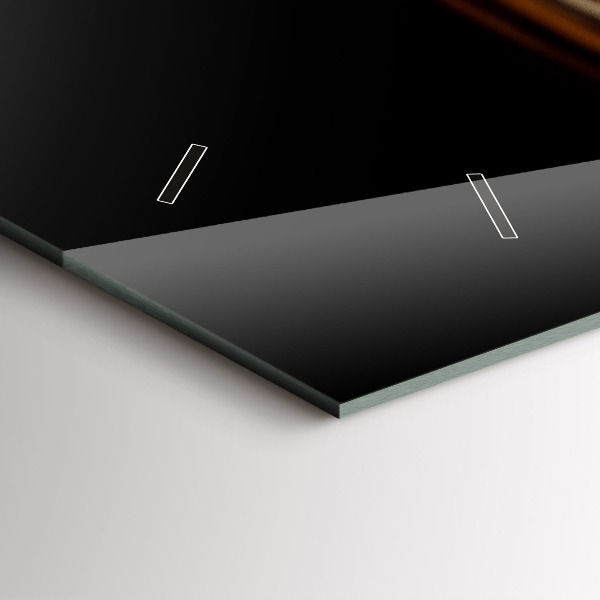 Vízszintes üvegóra Tigris - vad megjelenés