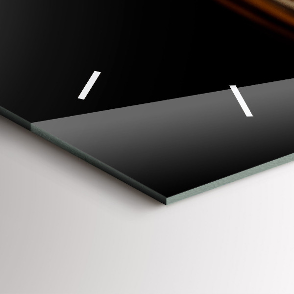 Vízszintes üvegóra Tigris - vad megjelenés