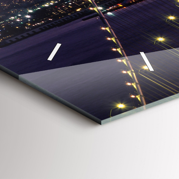 Vízszintes üvegóra USA naplemente