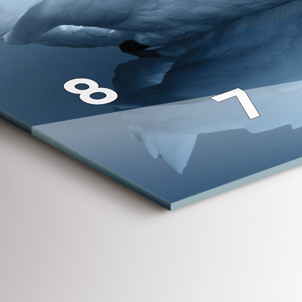 Vízszintes üvegóra Hattyúk a szívben