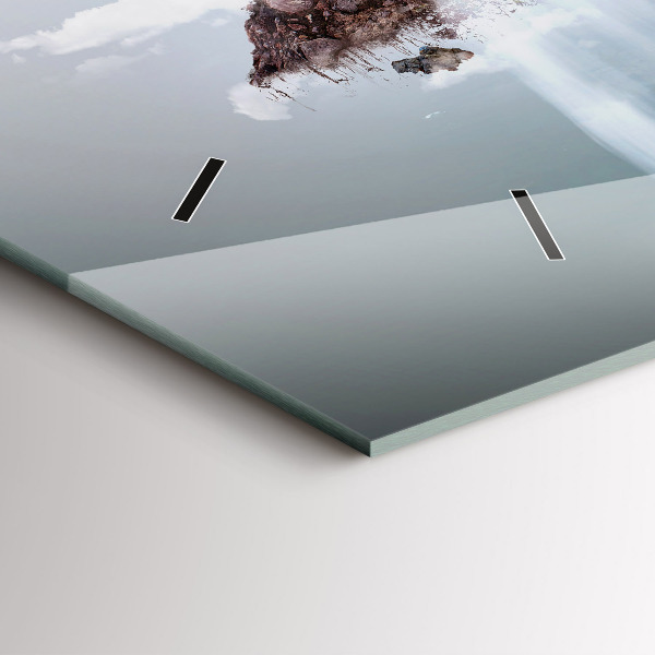 Vízszintes üvegóra Repülő Sziget Vízesés