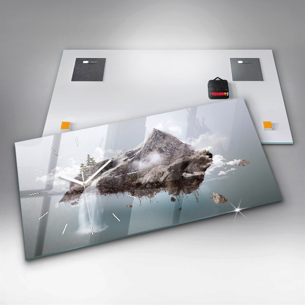 Vízszintes üvegóra Repülő Sziget Vízesés