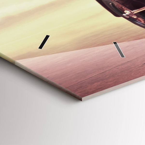 Vízszintes üvegóra Veterán autó