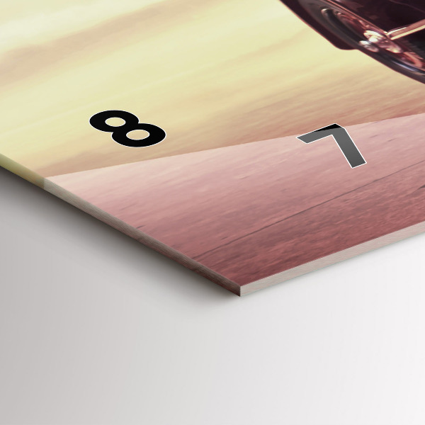 Vízszintes üvegóra Veterán autó