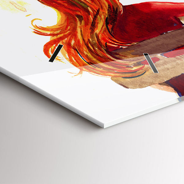 Vízszintes üvegóra Őszi táj