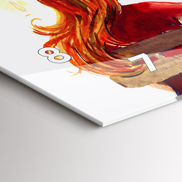 Vízszintes üvegóra Őszi táj