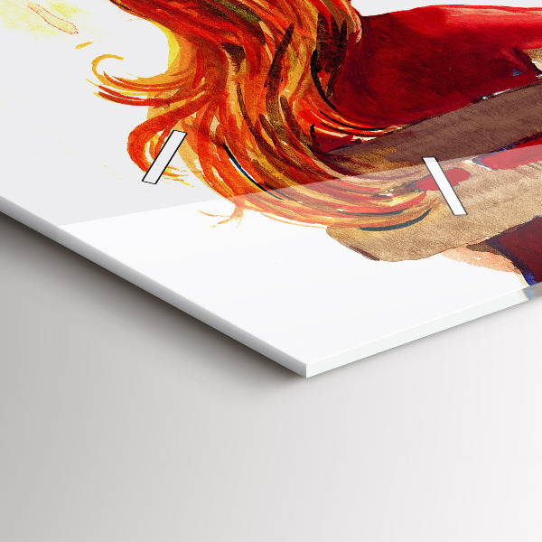 Vízszintes üvegóra Őszi táj