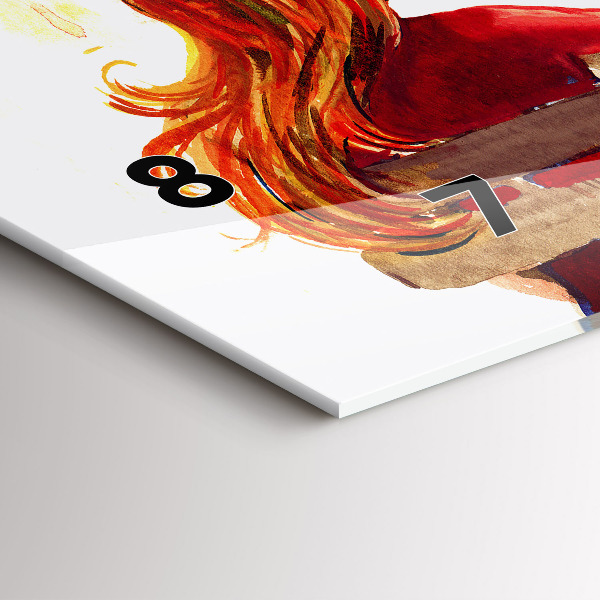 Vízszintes üvegóra Őszi táj