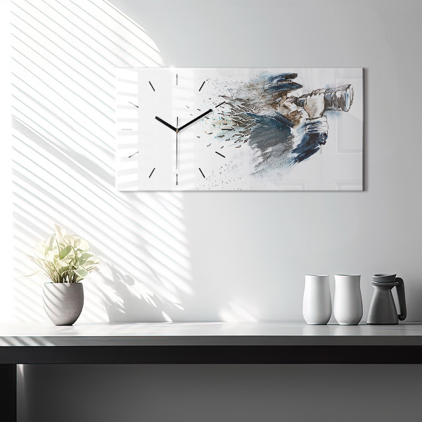 Vízszintes üvegóra Hajóskapitány távcsővel