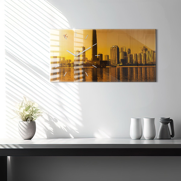 Vízszintes üvegóra Zhujiang folyó Kína