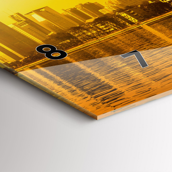 Vízszintes üvegóra Zhujiang folyó Kína