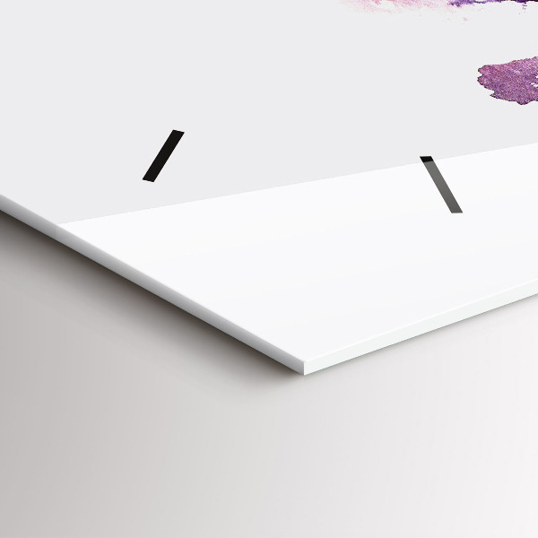 Vízszintes üvegóra Trópusi táj