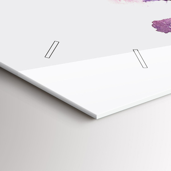 Vízszintes üvegóra Trópusi táj