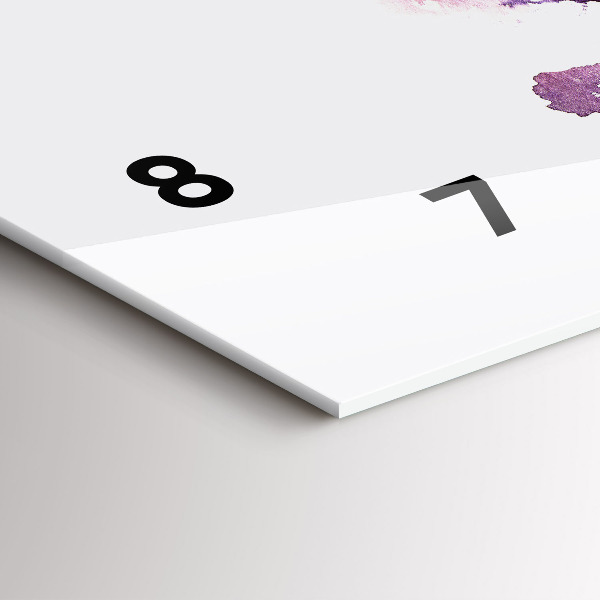 Vízszintes üvegóra Trópusi táj