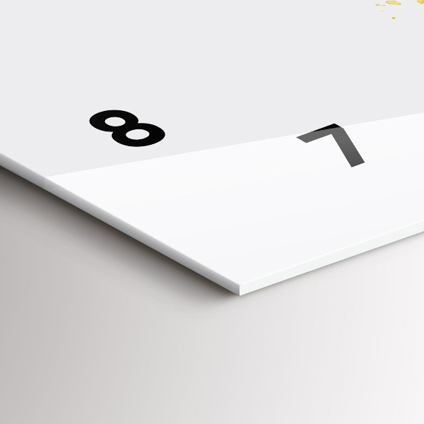 Vízszintes üvegóra Egy kézibeszélő illusztrációja