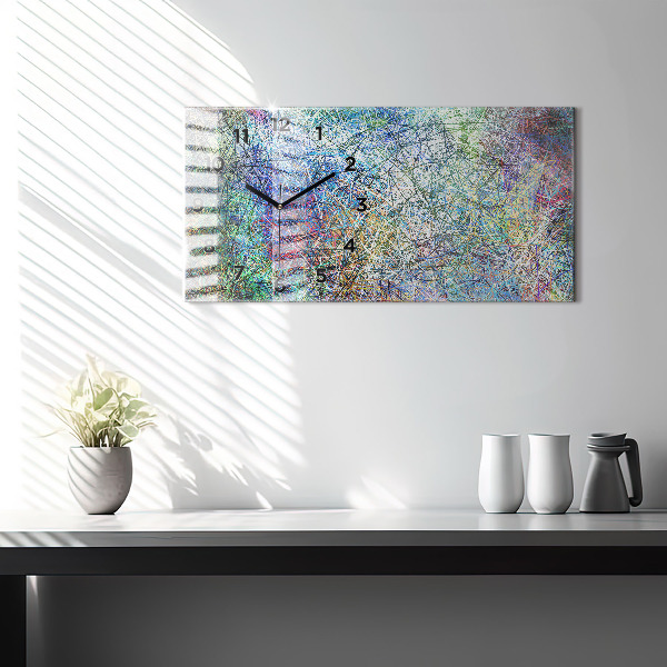 Vízszintes üvegóra Absztrakció – érzelmek