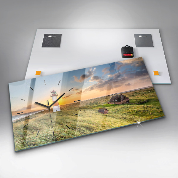 Vízszintes üvegóra Világítótorony