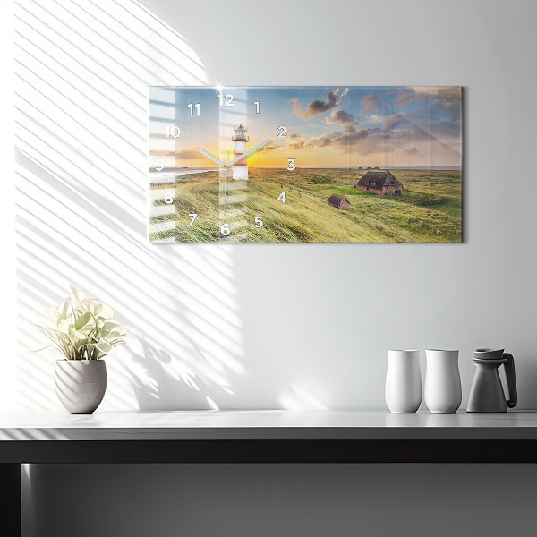 Vízszintes üvegóra Világítótorony